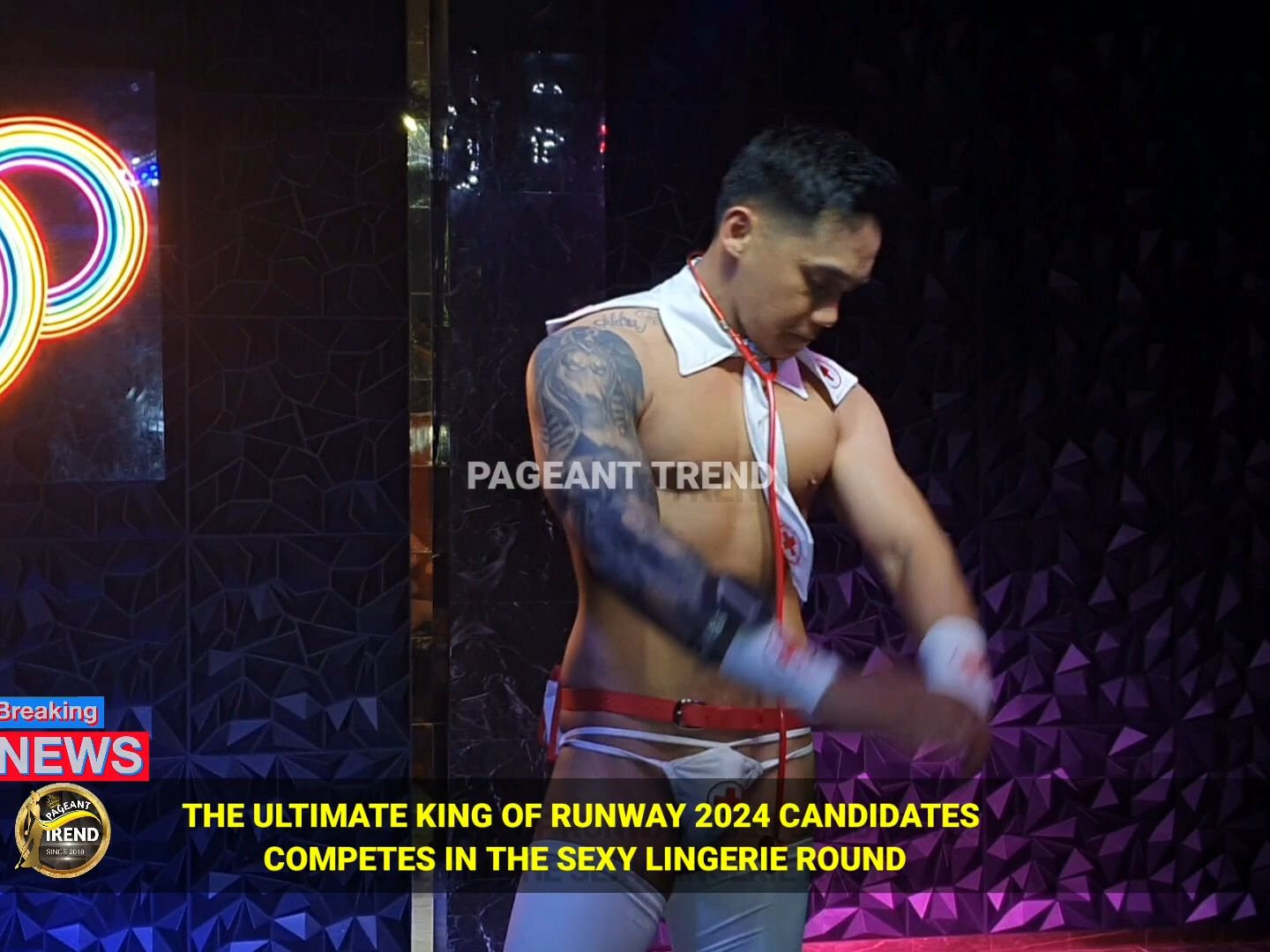 [图]SEXY LINGERIE COMPETITION | The Ultimate King of Runway 2024