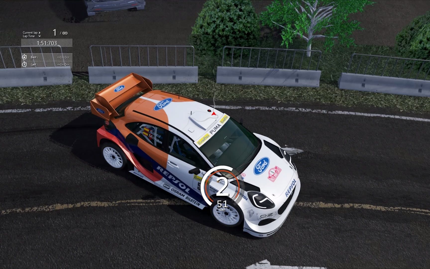 ac ford puma rally1 2022 lake haruna downhill(秋明湖下)