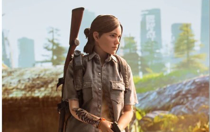 mttoys 1/6 美国末日2 最后生还者 艾莉 可动女兵人偶开箱_哔哩哔哩