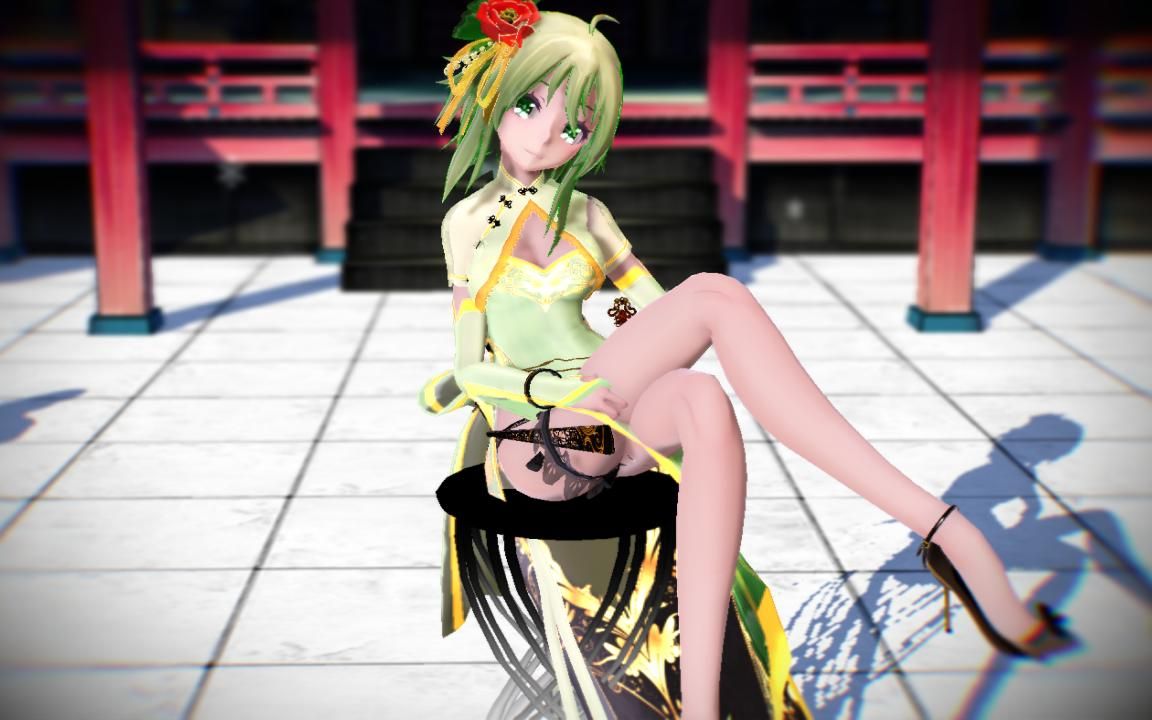 【mmd】旗袍gumiのmasked bitch