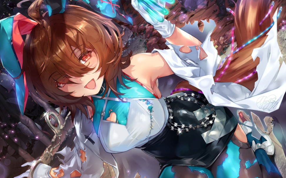 二次元插画の一百零四期『赛马娘·爱丽速子』其三