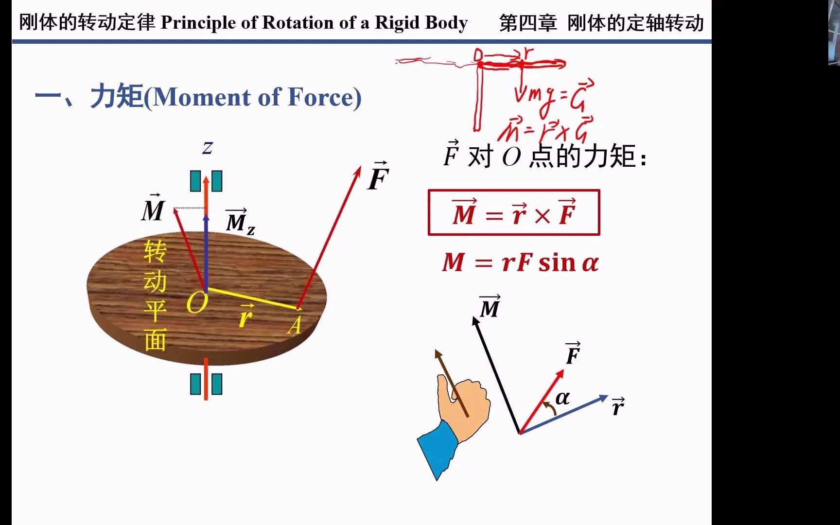 第五节下 刚体定轴转动定律