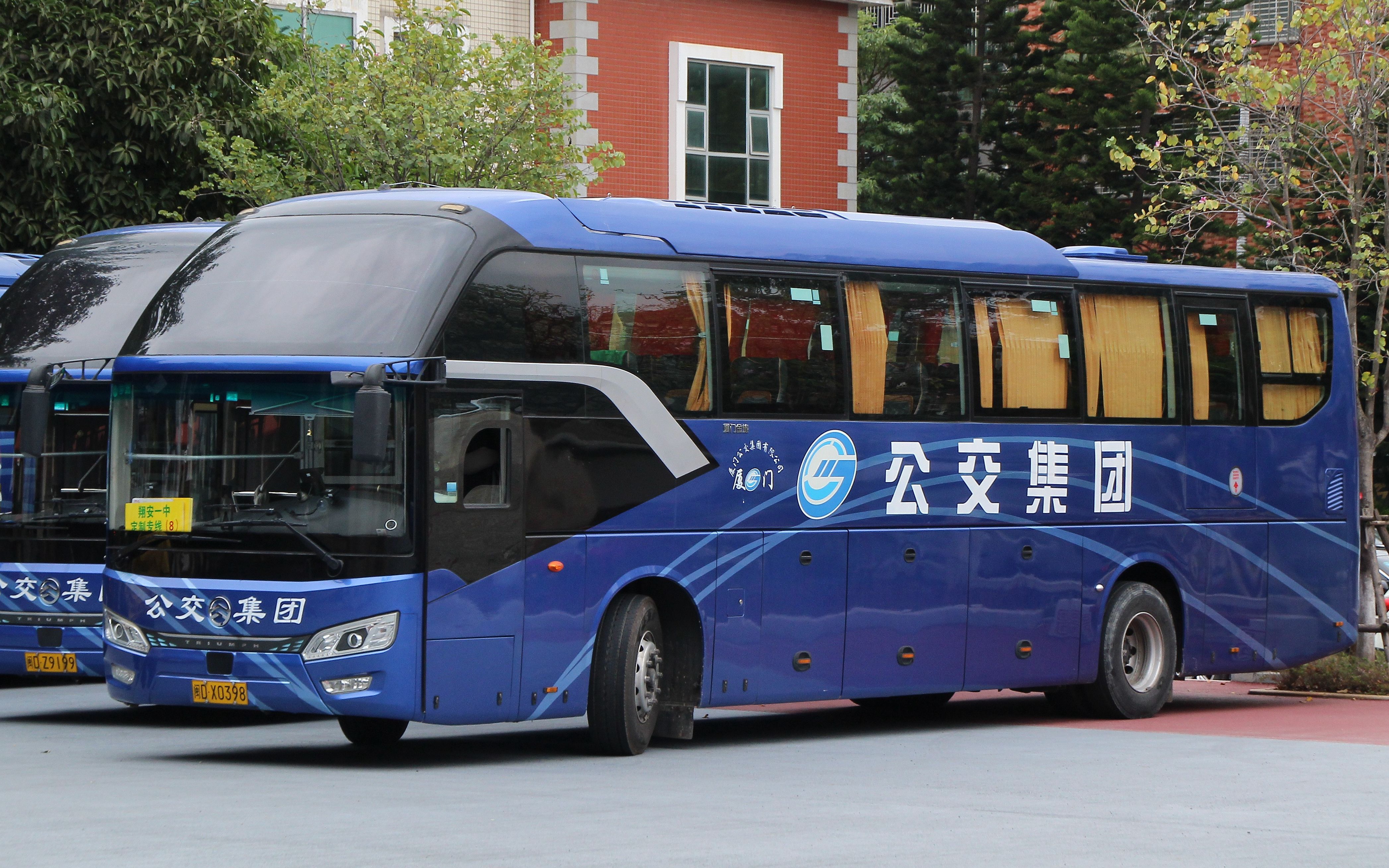 【pov100】【公交99】厦门公交 翔安一中学生接送高三线(d703路) 梧村