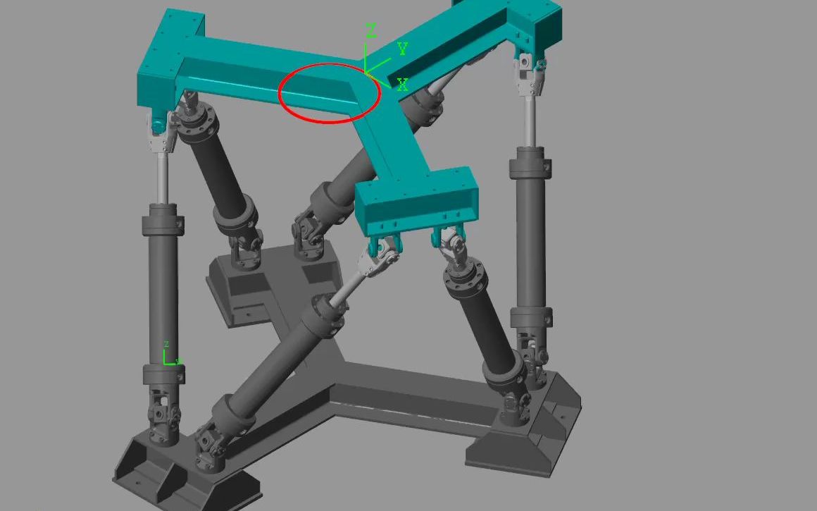 stewart并联机器人仿真运动学逆解matlab/simscape