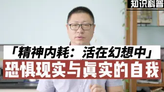 精神内耗与冲突：活在自我建构的世界中，所以恐惧真实的世界与自我