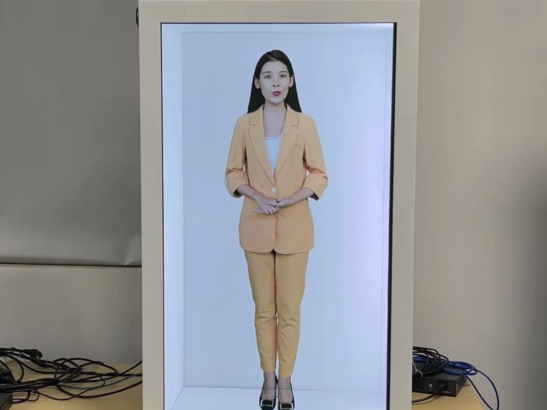 液晶透明屏展示柜多功能定制3d触摸互动广告产品橱窗商用全息展柜