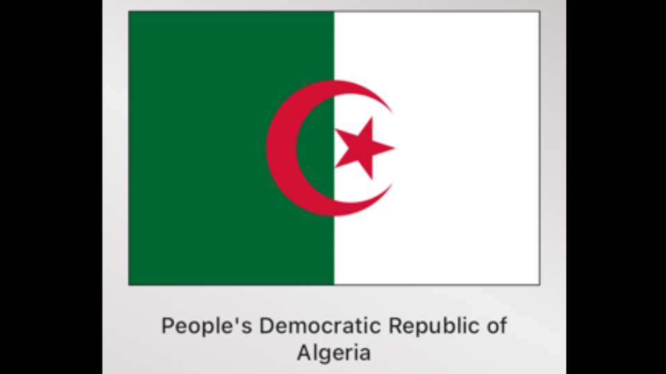 全球各国历史国旗(3)—Algeria 阿尔及利亚哔哩哔哩bilibili