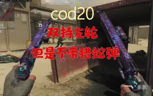 下载视频: 【cod20】双持左轮TYR怎么配？带不带猎蛇弹？不带也很强！