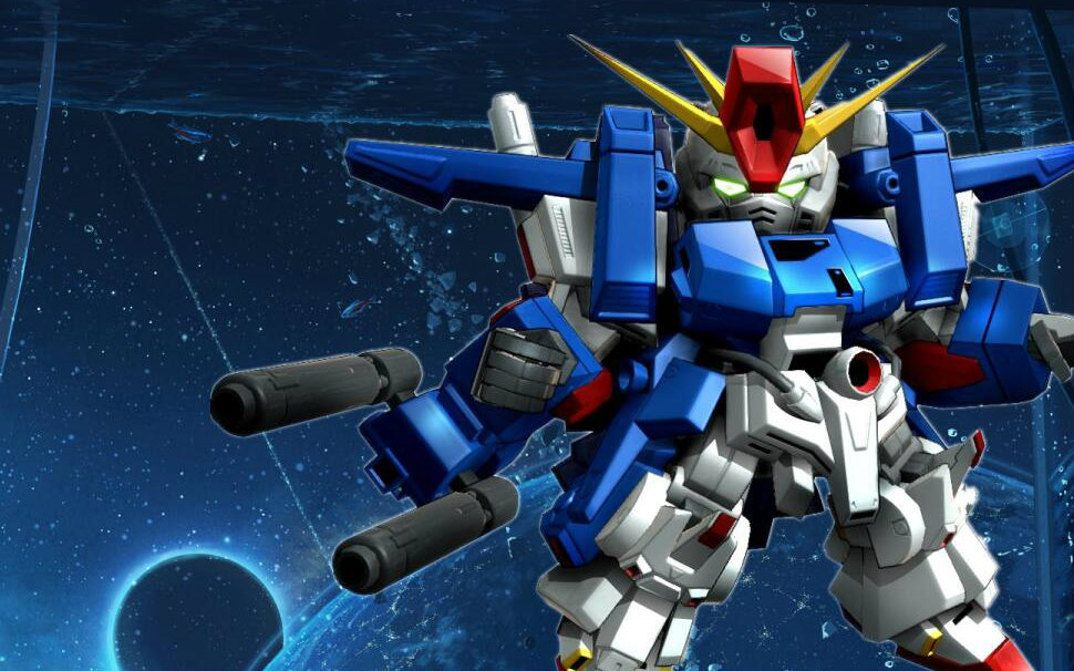 【sd敢达ol2】机体演示vol.4 全装甲zz敢达