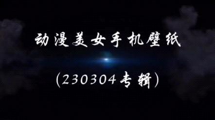 (230304专辑)二次元动漫美女壁纸#二次元少女 #手机壁纸 #送你一张壁纸哔哩哔哩bilibili