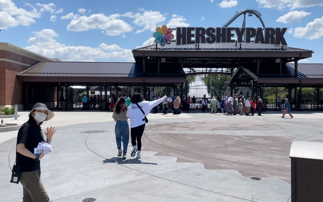 杰西のvlog | hershey park | 游乐园一日游