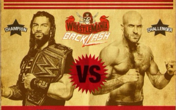 [图]Roman Reigns vs. Cesaro 对决系列