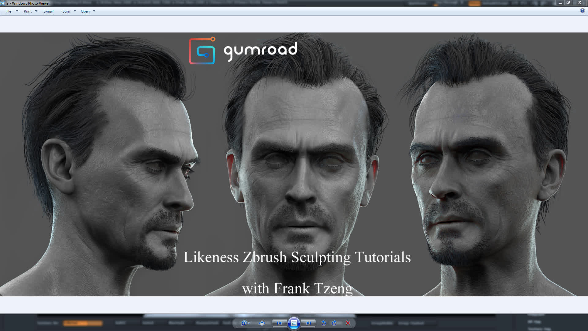 likeness sculpting with FrankTzen哔哩哔哩bilibili