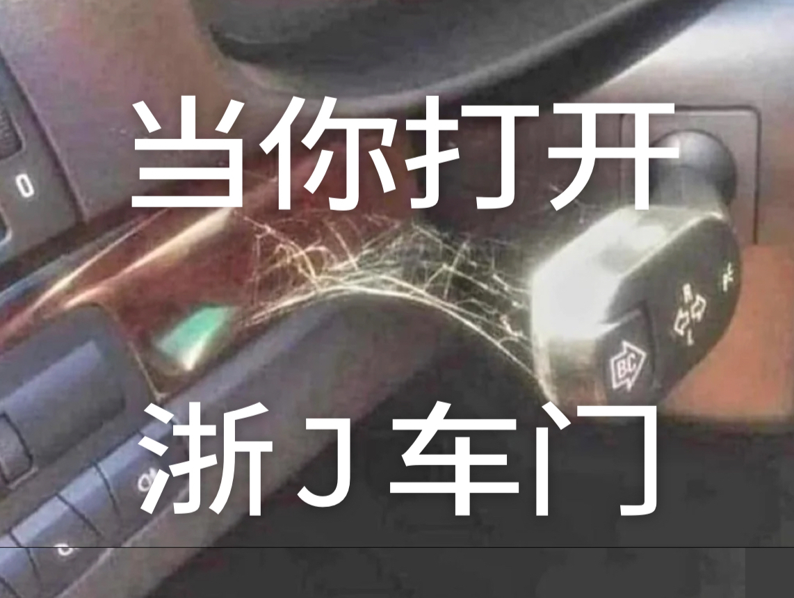 这台浙J 跑了多年,远光灯从关过.哔哩哔哩bilibili