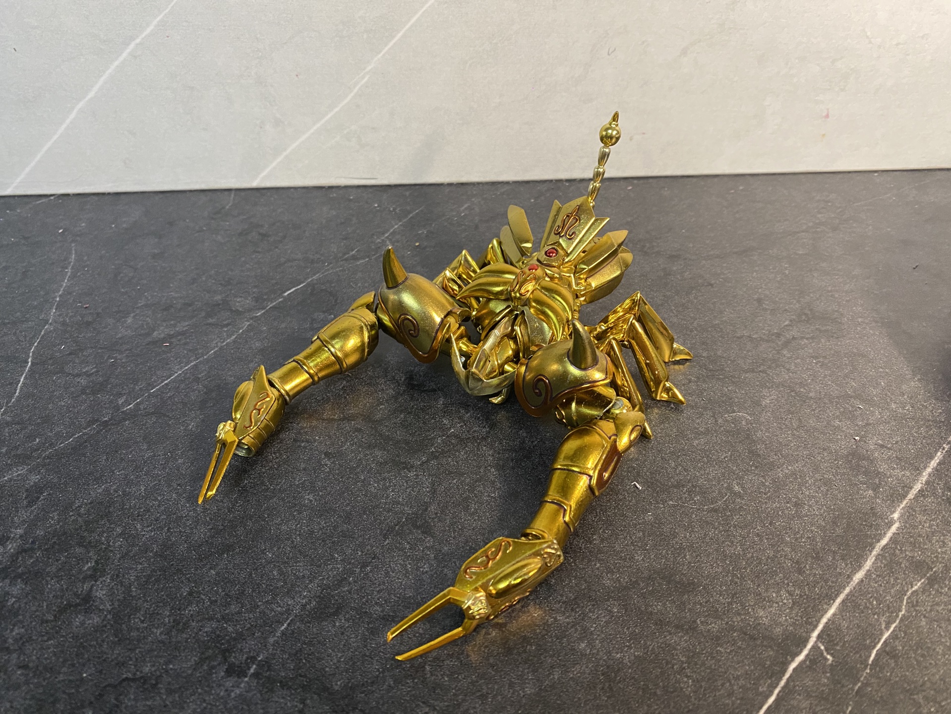 万代圣斗士星矢圣衣神话1.0黄金十二宫天蝎座米罗黄金圣斗士