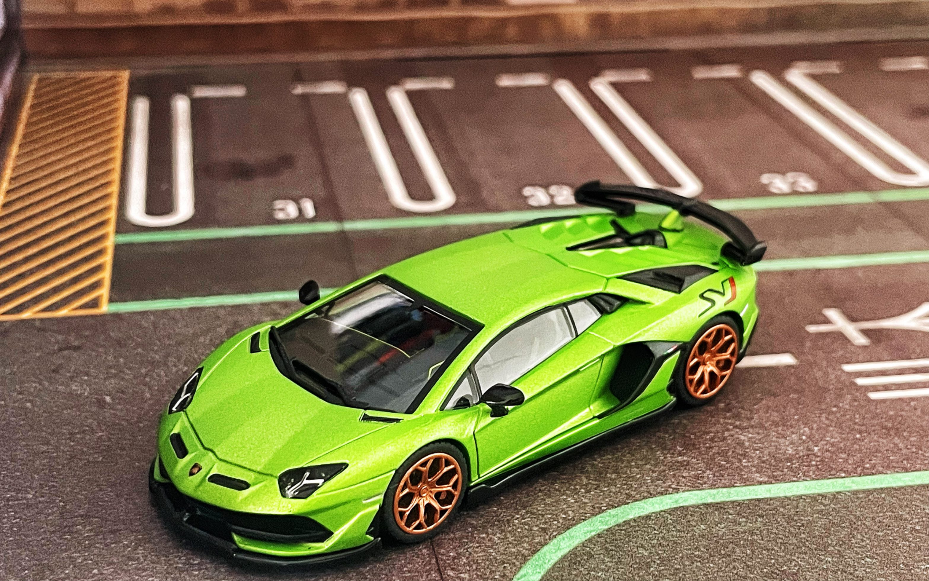 【hh toys】1:64 lamborghini aventador svj