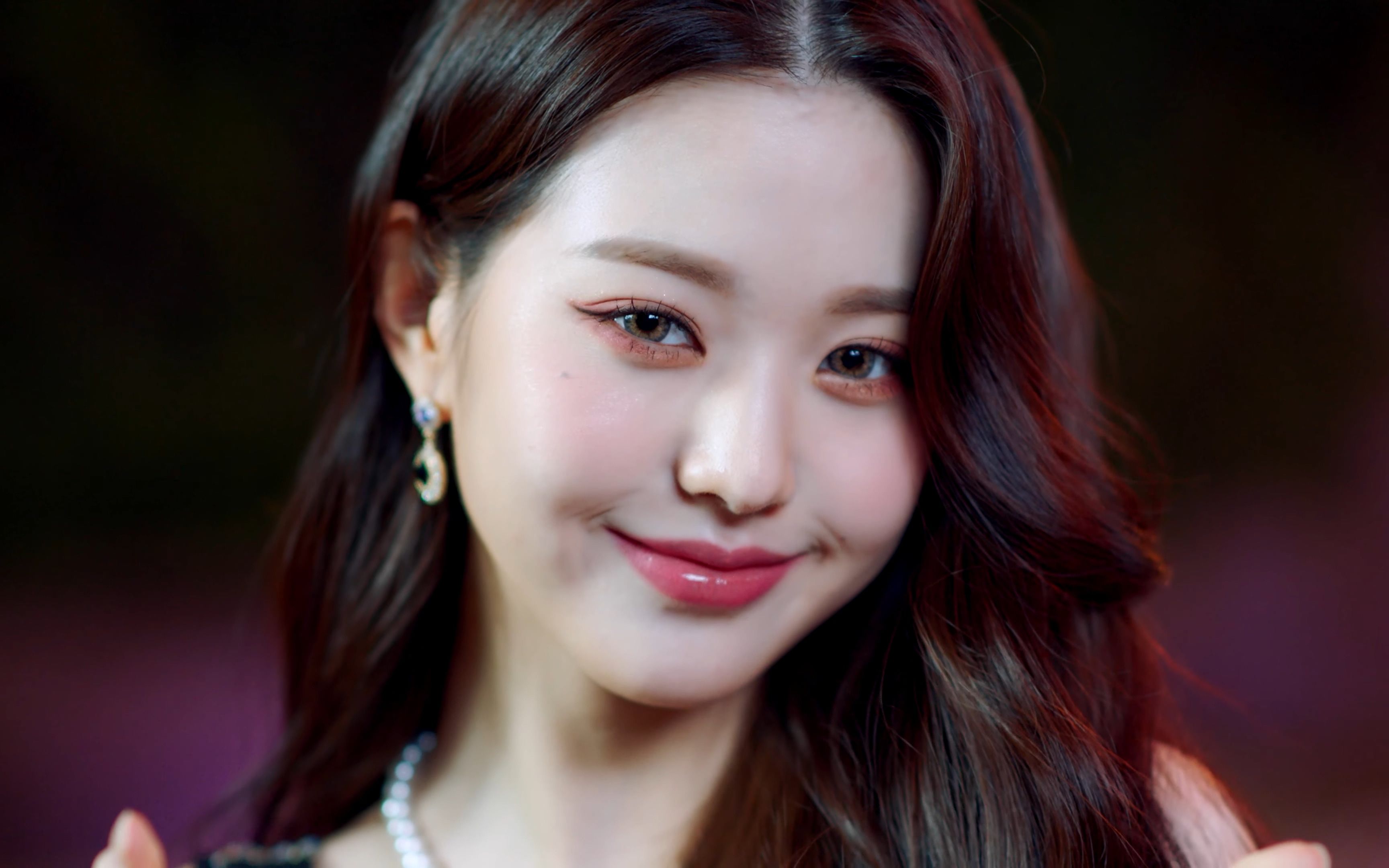 【4k】ive《eleven》紫色怼脸版_哔哩哔哩_bilibili