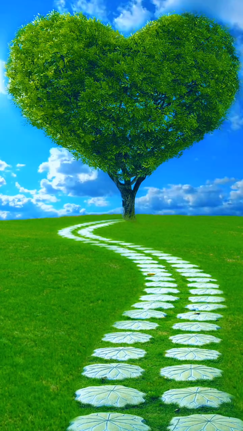 背景素材 一片天,一条路,一颗心,唯独缺一个你.