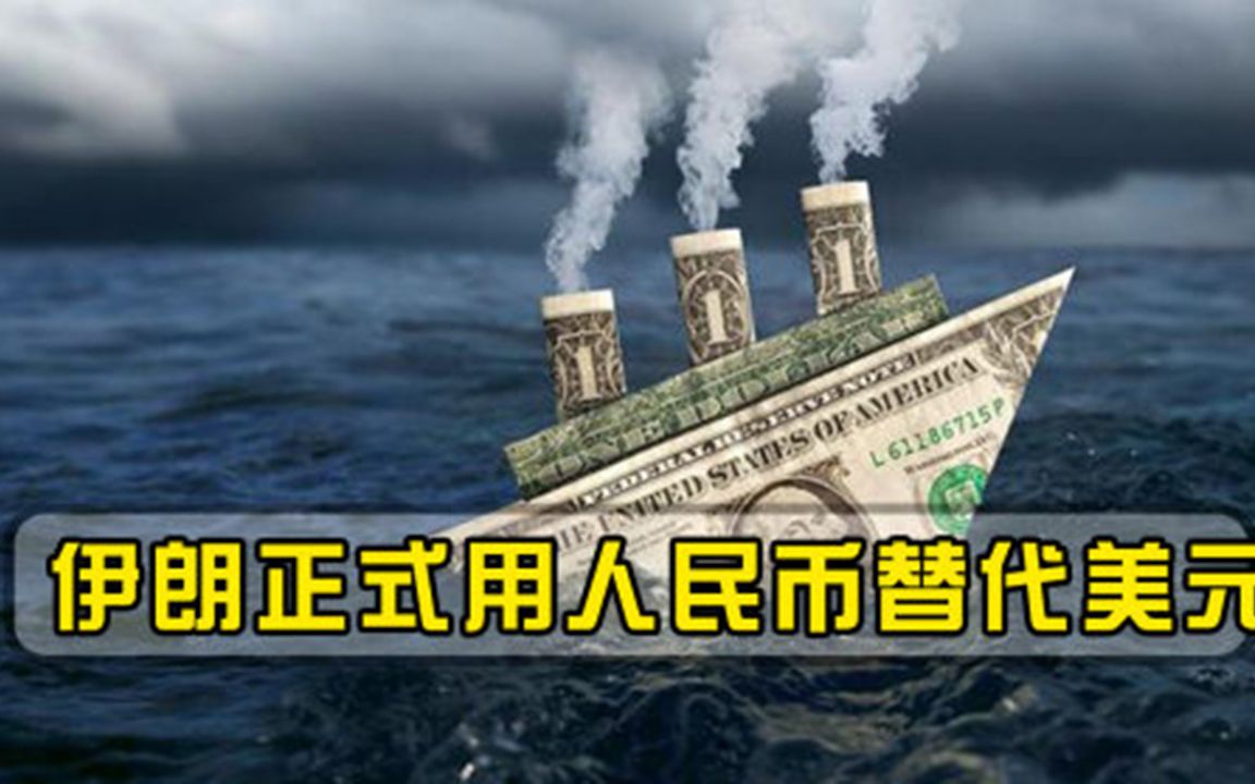 多国宣布去美元化后,伊朗正式用人民币替代美元,意料外的事出现哔哩哔哩bilibili