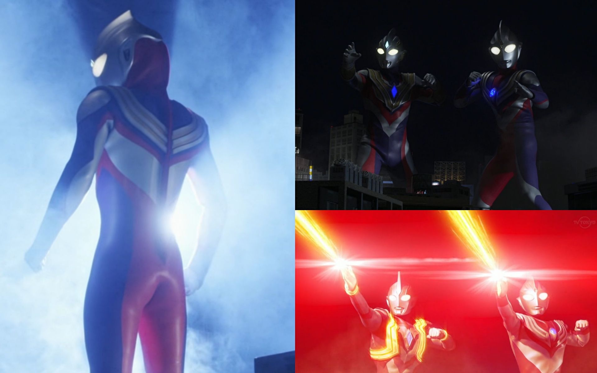 如果把特利迦19话战斗换成迪迦bgm迪迦奥特曼在特利迦中回归现身还