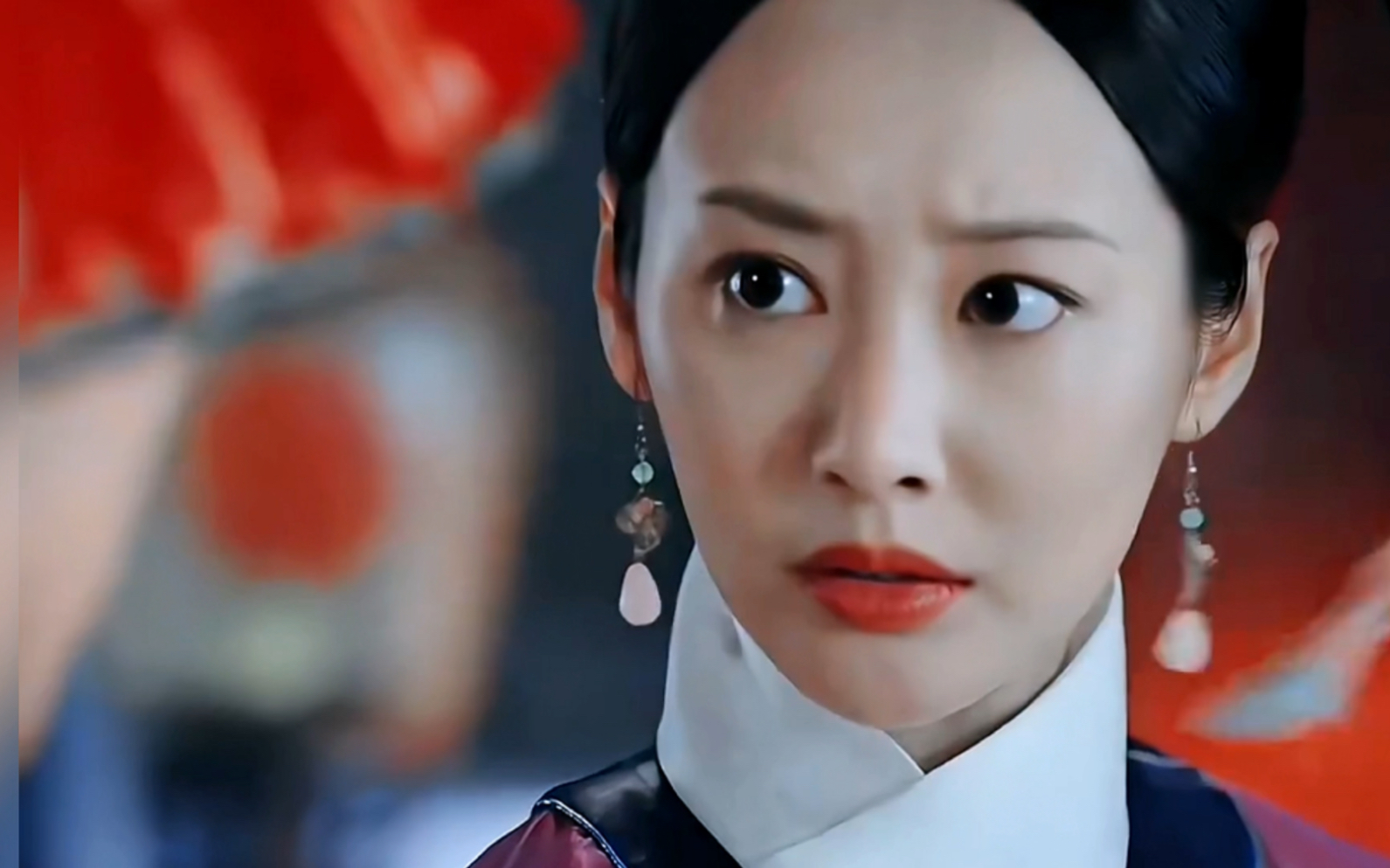 卫燕婉在转身想责怪进忠的那一刻,他的心是得有多痛#如懿传