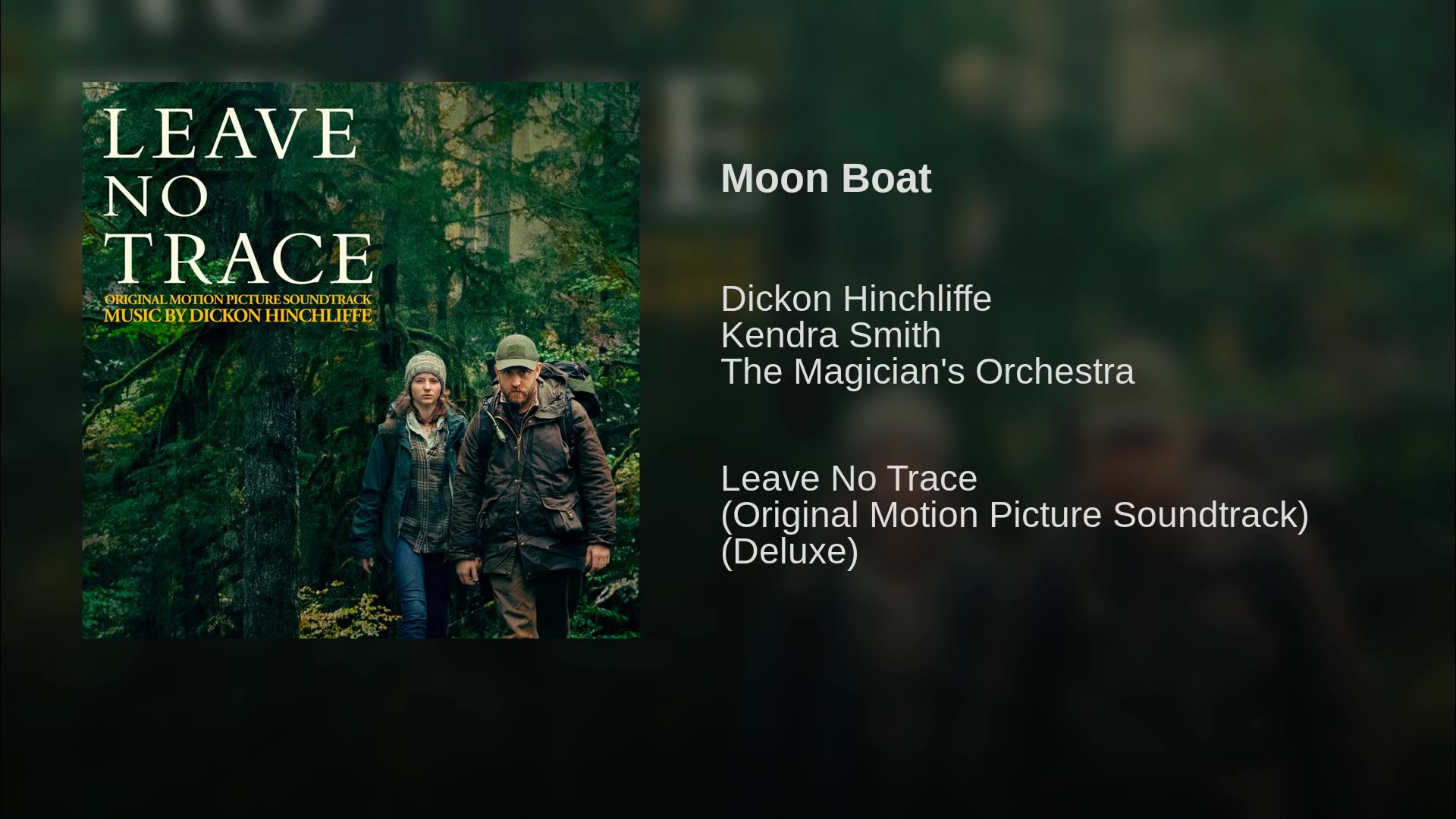 电影《不留痕迹》片尾曲 Moon Boat (Dickon Hinchliffeⷋendra Smithⷔhe Magician's Orchestra)哔哩哔哩bilibili