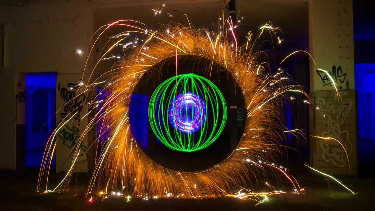 50 台奥林巴斯相机:子弹时间×光绘_哔哩哔哩 (゜-゜)つロ 干杯~-bili