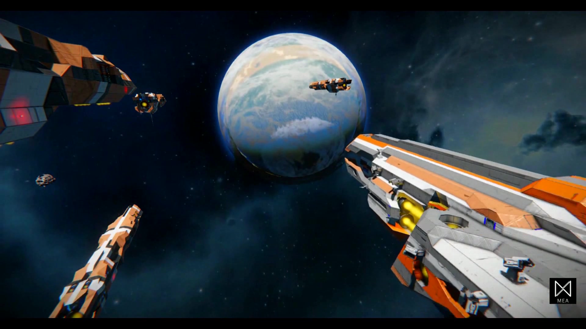 alien-atmospheric spaecraft宣传片-太空工程师(space engineers)