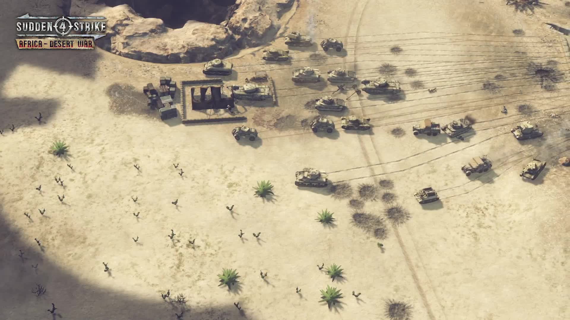 [图]突袭4新DLC：北非 沙漠战争宣传片 Sudden Strike 4 - Africa-Desert War DLC