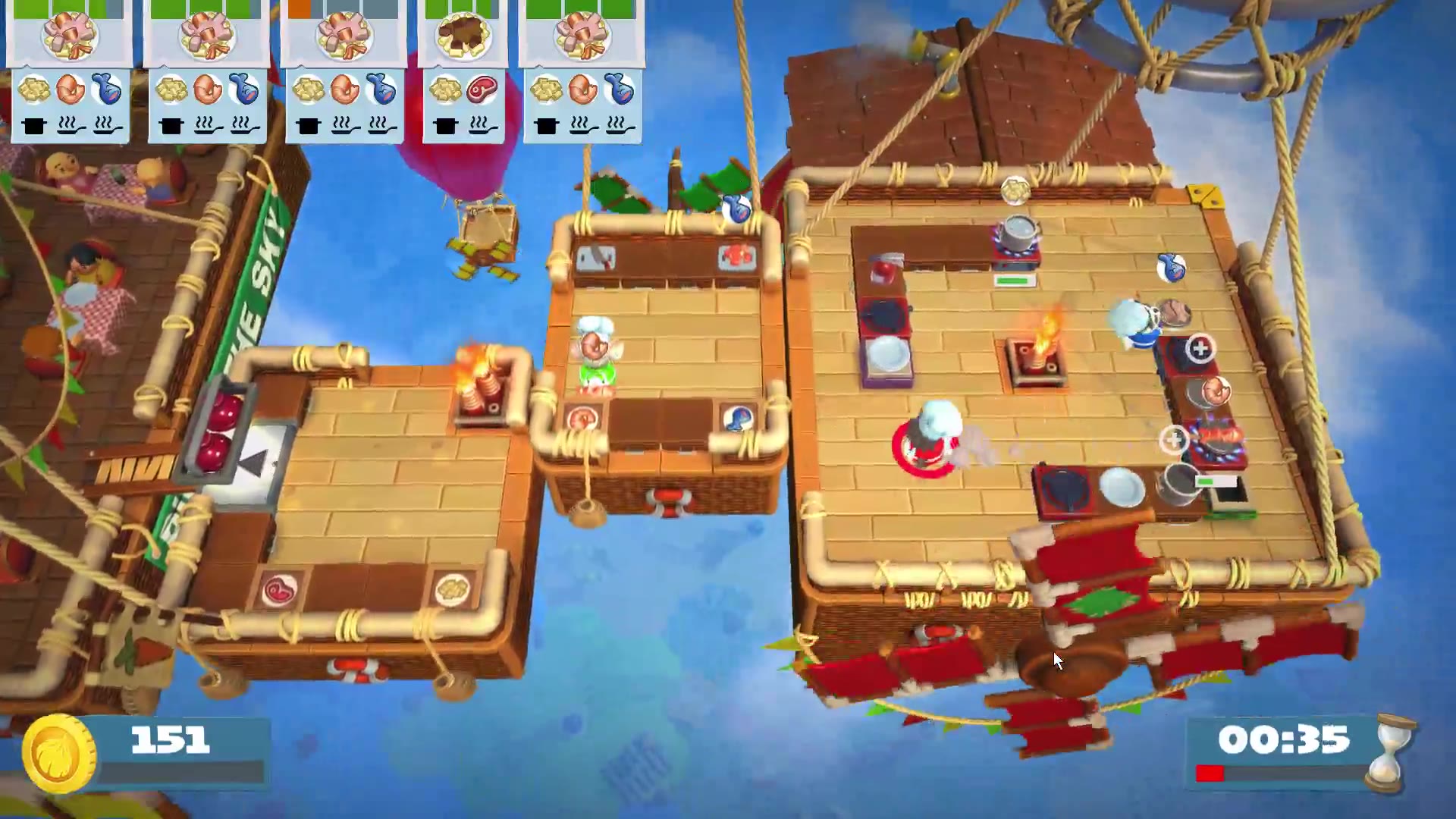 overcooked2大概是魔鬼厨房吧一阵乱煮