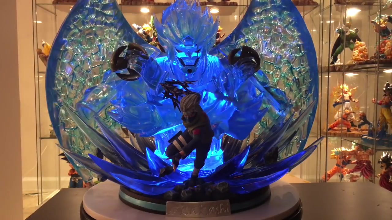 【火影忍者 神威卡卡西gk雕像开箱】 sxg工作室出品