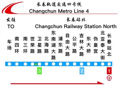 【lcd报站】长春轻轨四号线(预制)