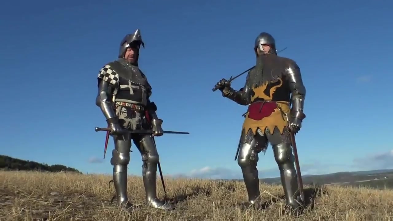 14世纪全甲板甲锁甲格斗技巧