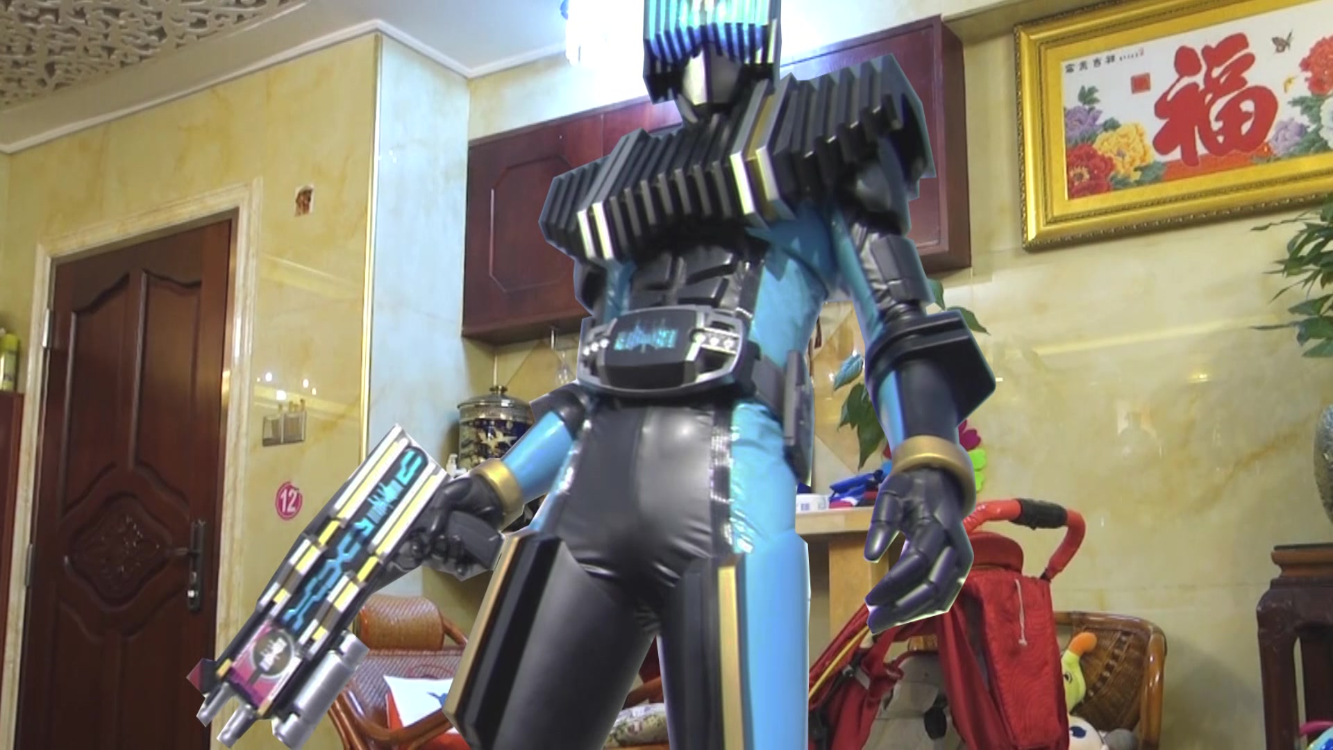 【特效变身】使用diend枪变身假面骑士diend,这枪转滴六啊