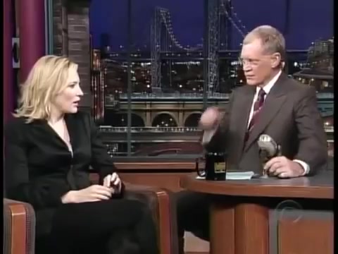 [图]LATE SHOW with David Letterman November 17, 2003 - Cate Blanchett