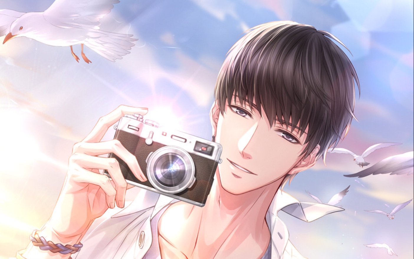 恋与制作人 海角假期 岛屿情书 许墨_哔哩哔哩 (゜-゜)つロ 干杯