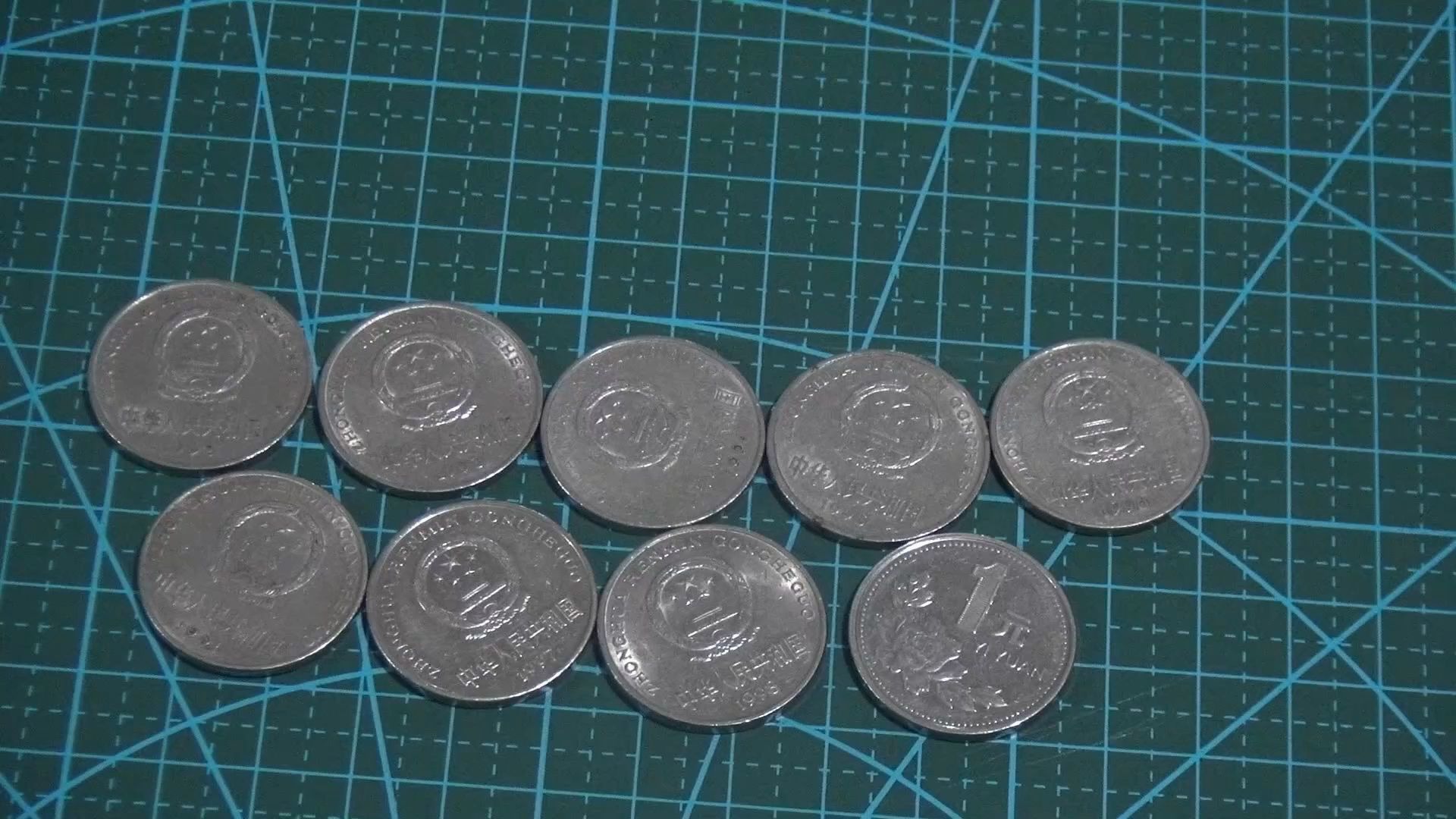老三花硬币牡丹一元,一套市场价格已经翻了10倍_哔哩哔哩 (゜-゜)つロ