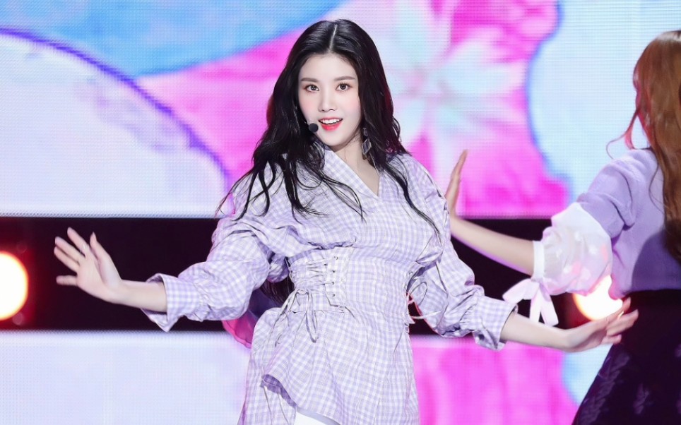 【梦幻淡紫玫瑰】权恩妃 iz*one la vie en rose 直拍 181117