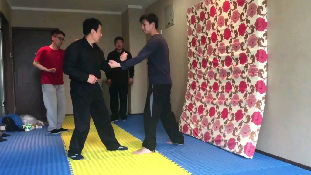 刘俊峰老师讲五行拳之一《炮拳》用法哔哩哔哩bilibili