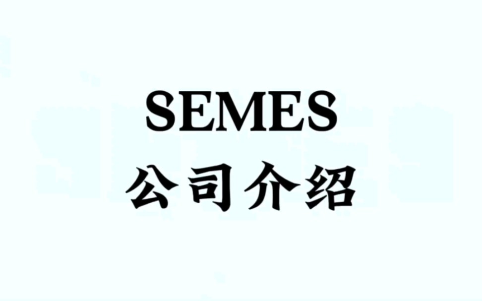 全球半导体设备供应商介绍(9)—SEMES#芯片 #半导体哔哩哔哩bilibili