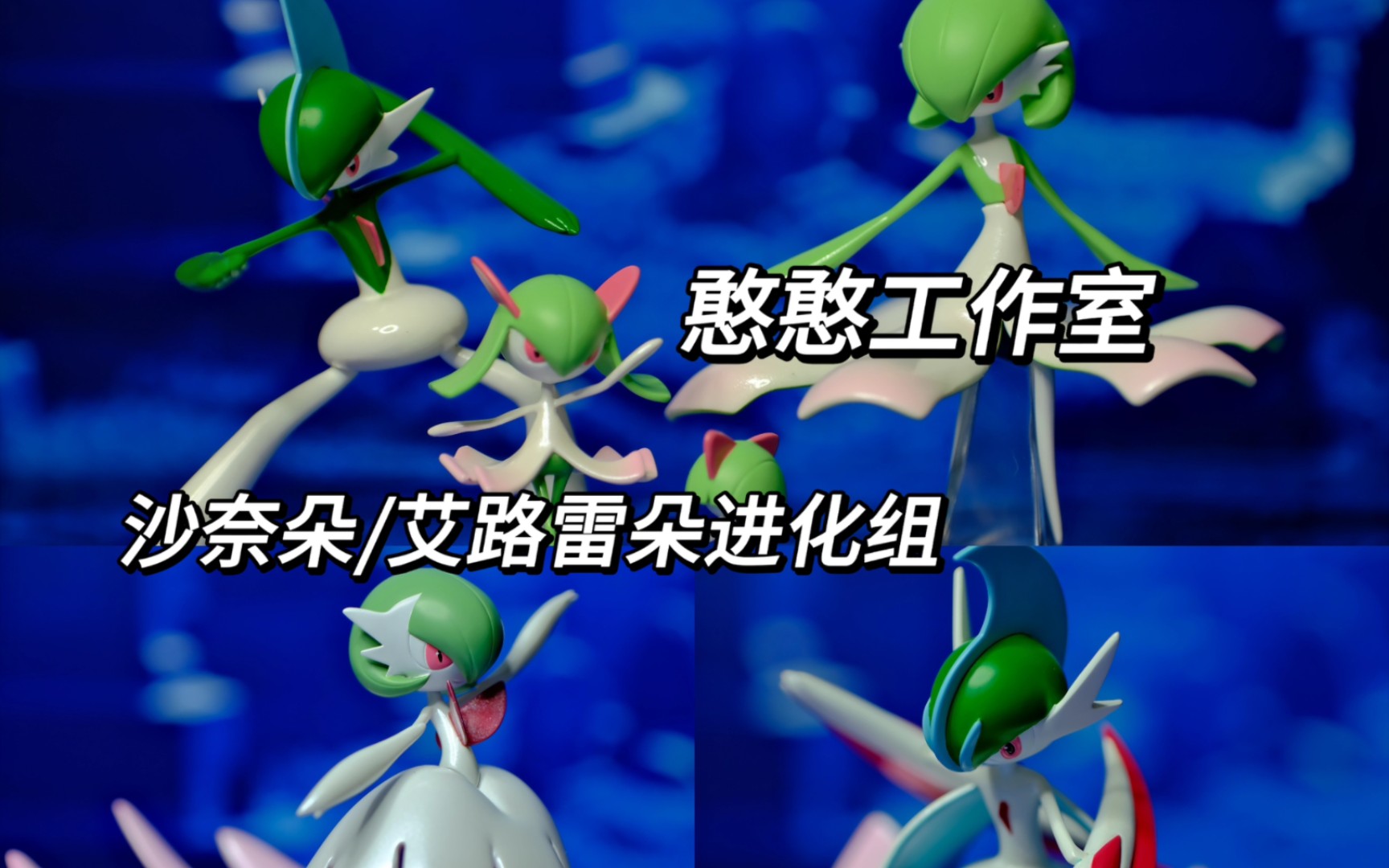 憨憨工作室-沙奈朵/艾路雷朵进化组,一口气收集整组太爽啦