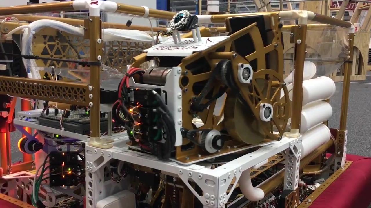 frc team-118-robonauts-2017 frc赛季机器人展示