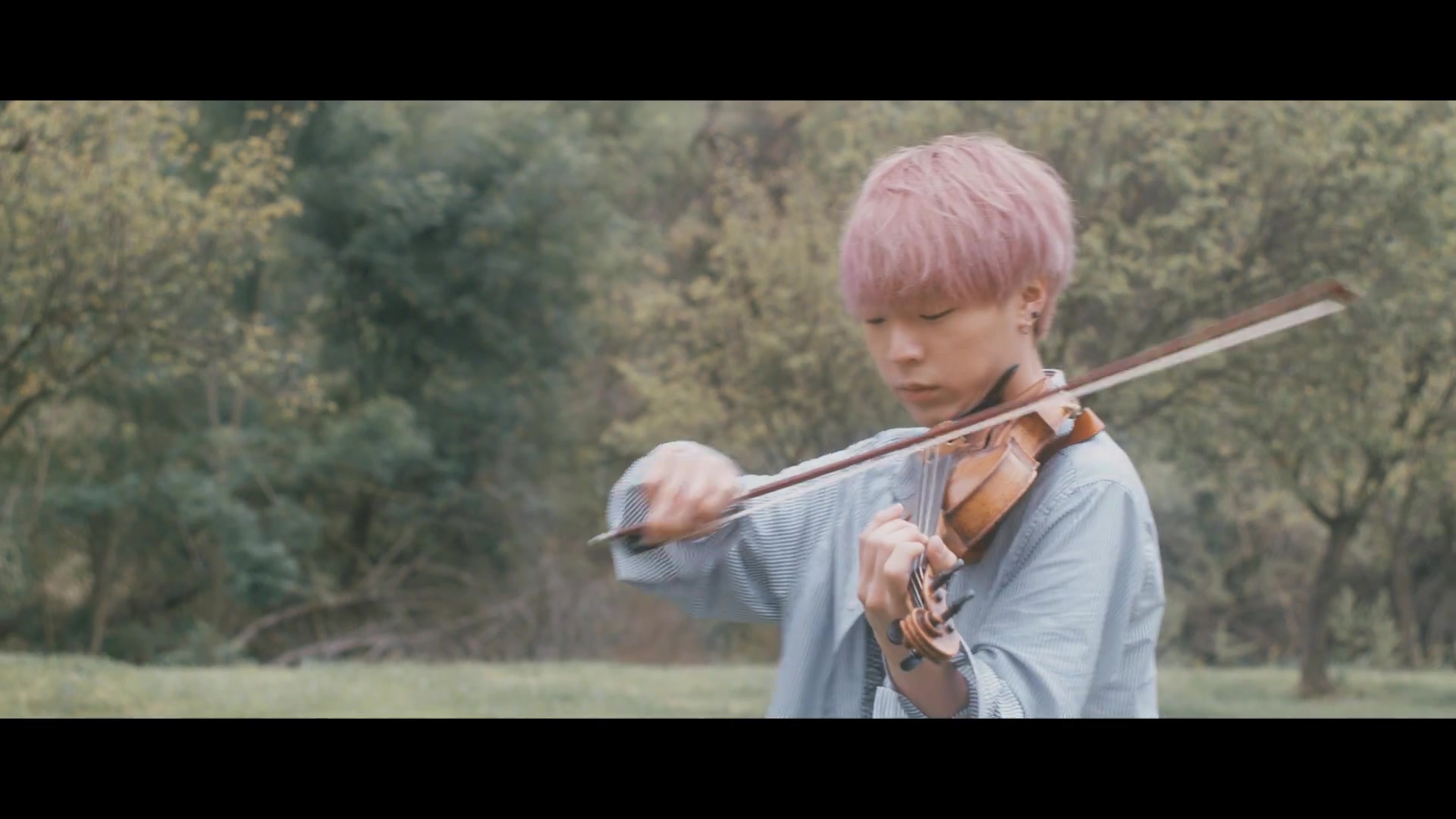 安俊成 BTS  SPRING DAY VIOLIN DANCE COVER哔哩哔哩bilibili