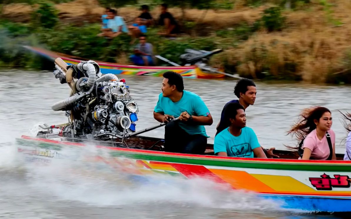 泰国牛人太拼了!