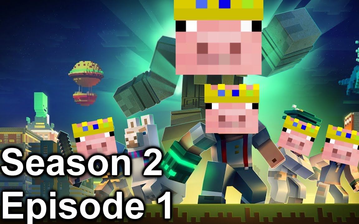 【technoblade】种族灭绝逃亡归来(机翻半熟 我的世界 故事模式第2季