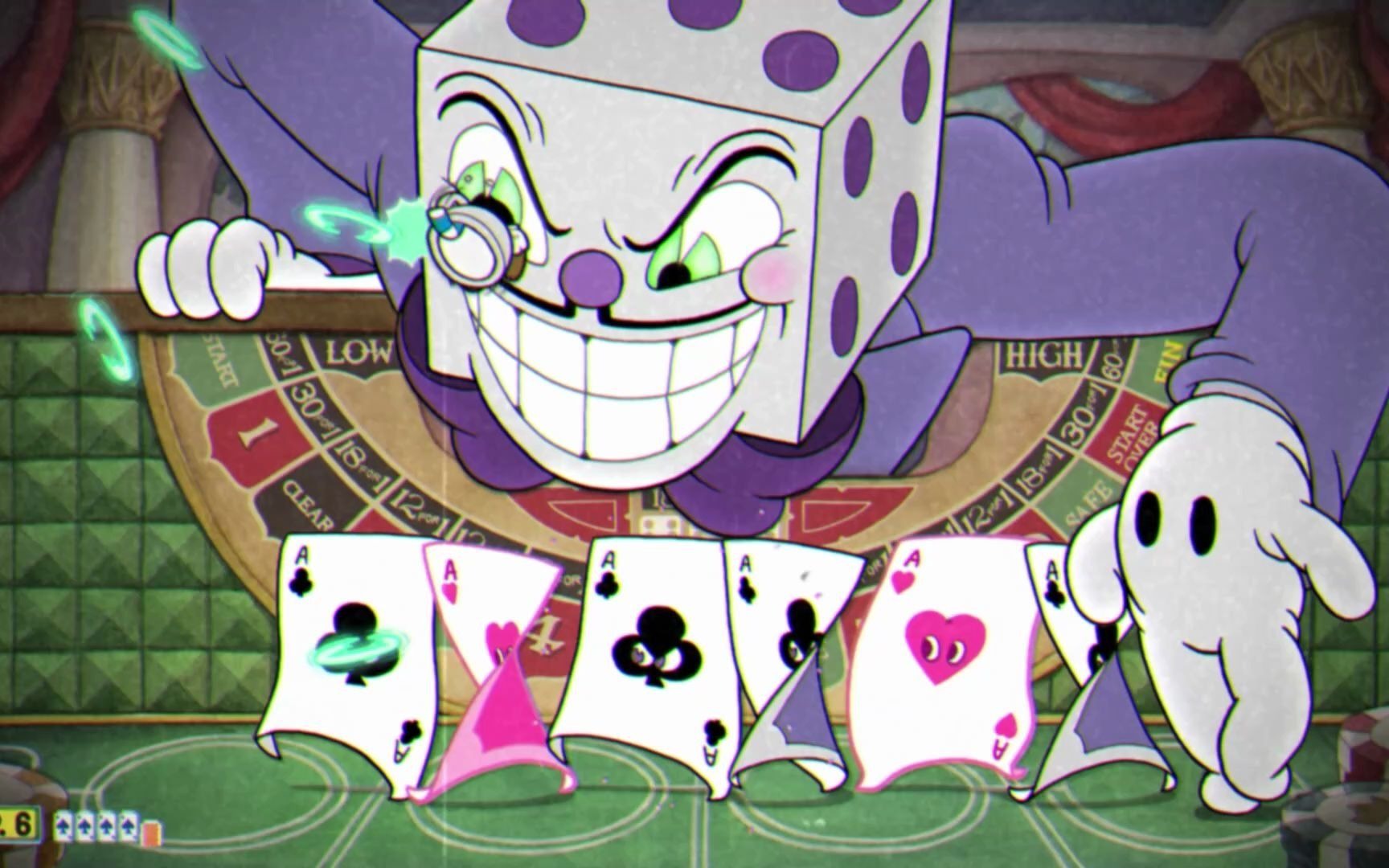 茶杯头全sp通关流程之骰子王镇守孤注一掷s