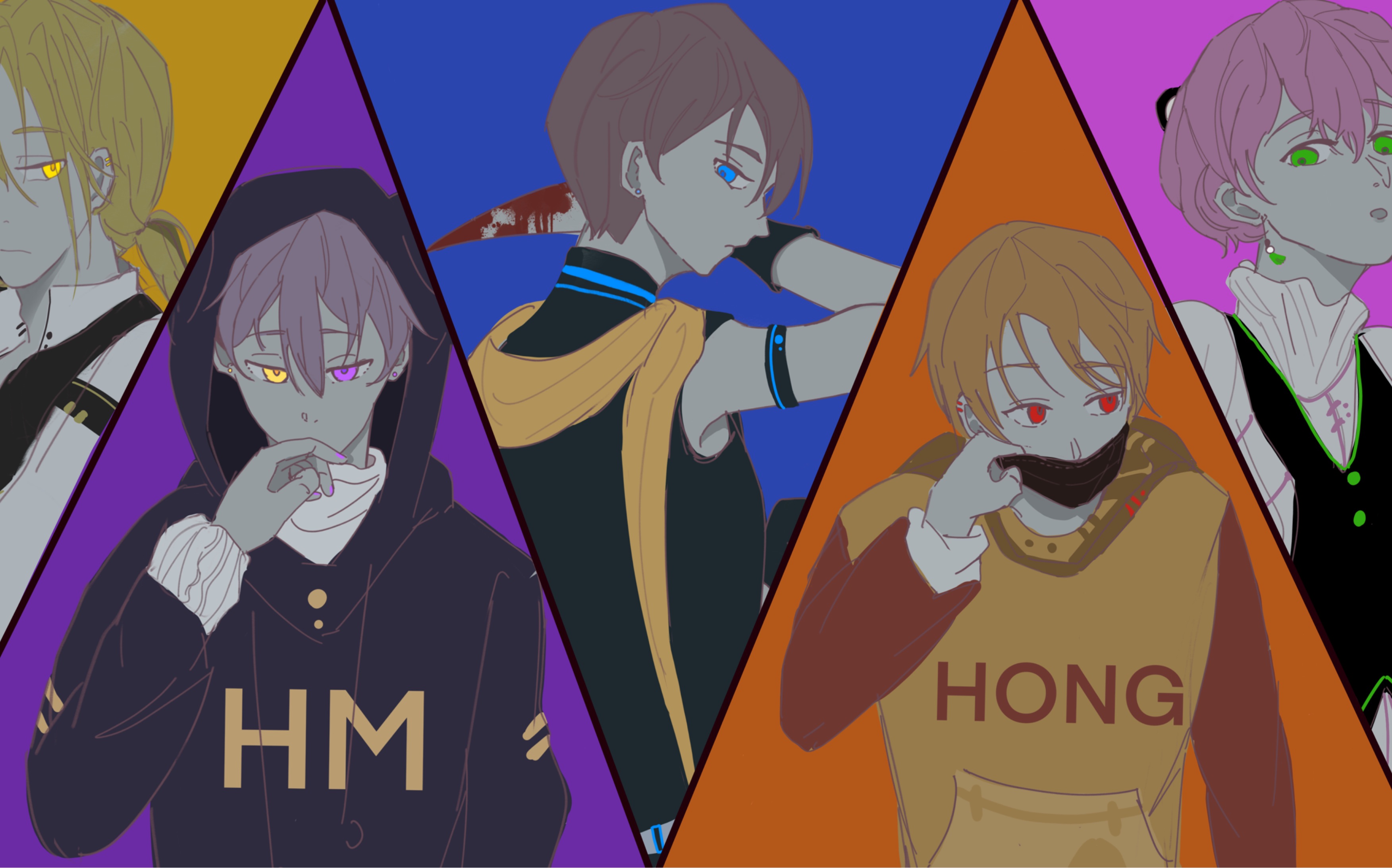 【卡/猫/cen/红/米】五人组的杀手修炼手册_哔哩哔哩_bilibili