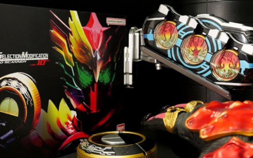 "假面骑士ooo10thcsmooo驱动器kamenooocsmooo扫描仪verriderooocsm