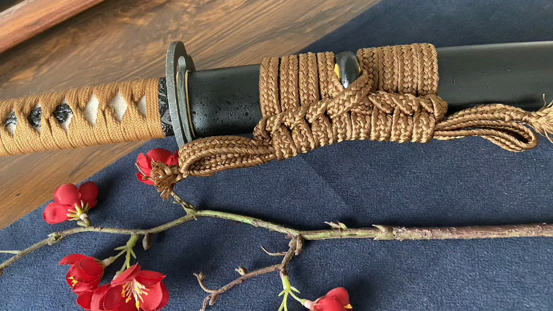 5张 逆刃刀 真鱼皮 粗下绪 t10烧刃研白 刃纹可自由搭配 互目 大波浪