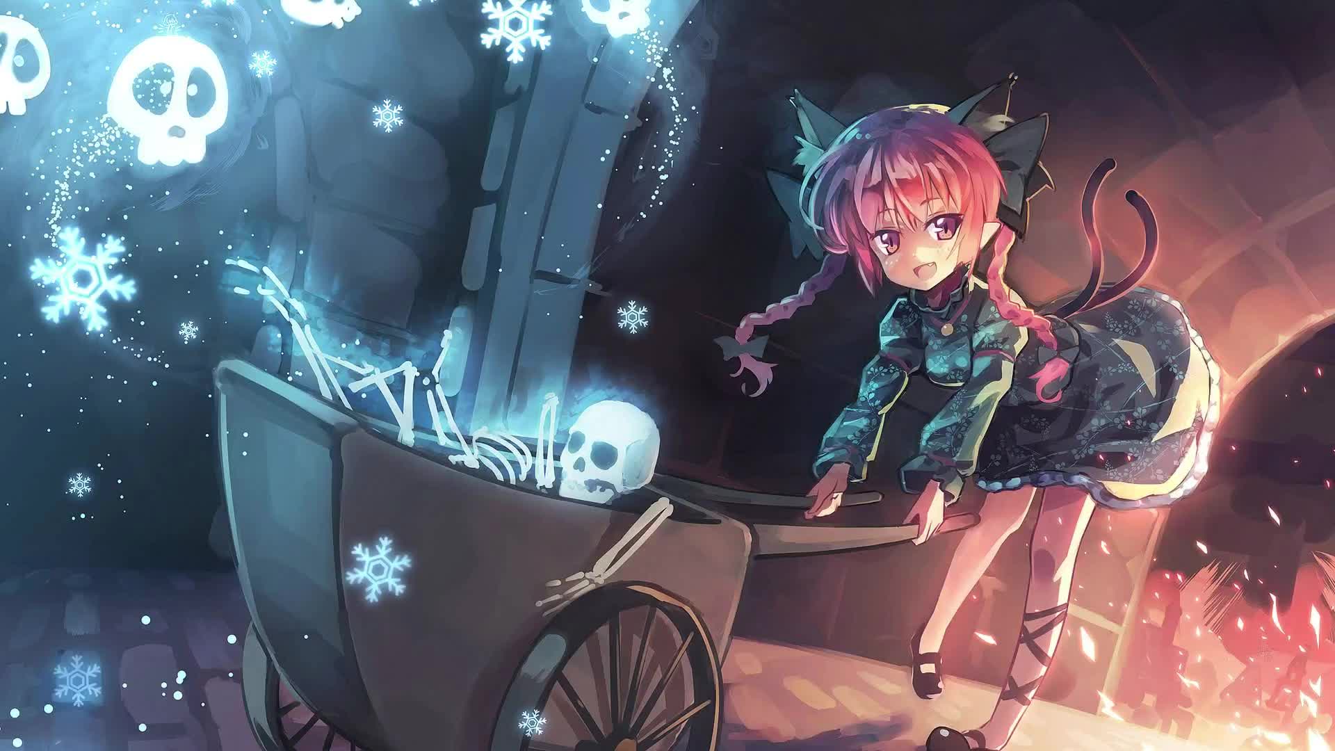 (midi)死体旅行——东方地灵殿(火焰猫燐)钢琴音源和八音盒音源版本